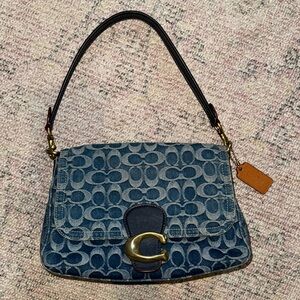 Coach Denim Soft Tabby Bag